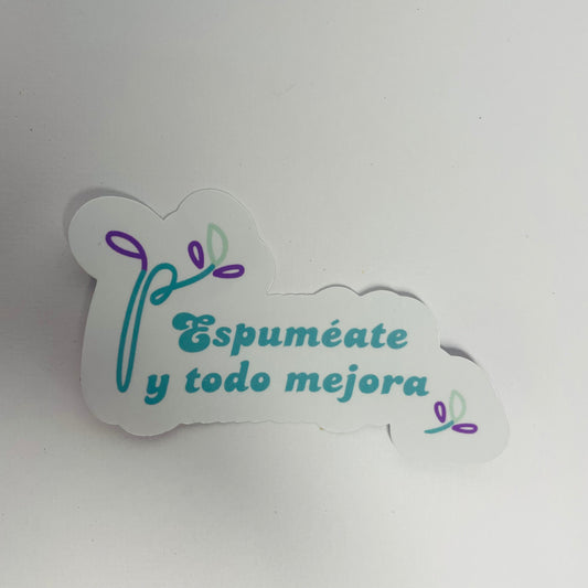 Espumeate y todo mejora